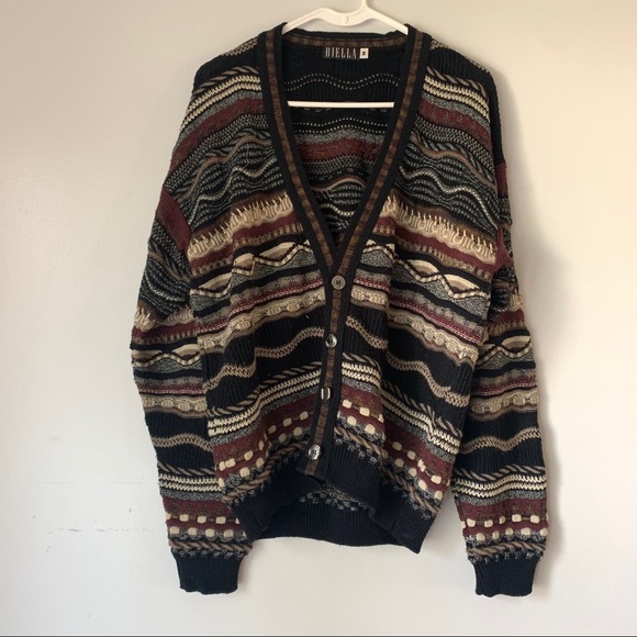 Vintage Other - Vintage Biella COOGI Style Button Cardigan Sweater